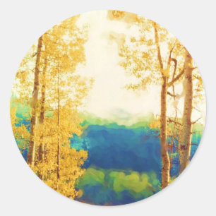 Faded Aspens sticker
