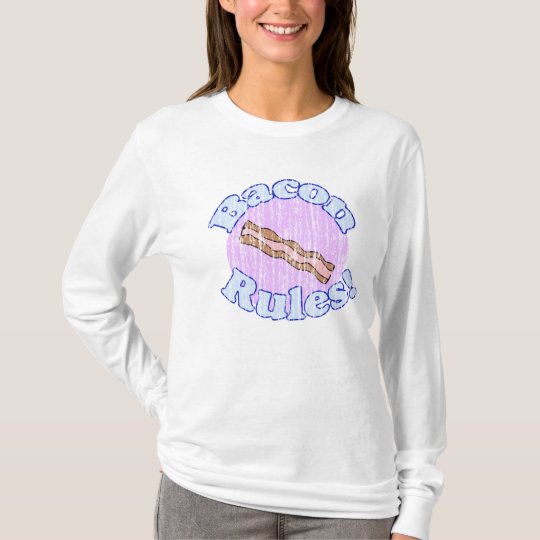 Faded Bacon Rules Shirt