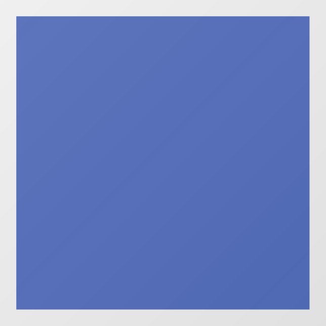 Faded Blue,Grey Blue,Hoki, Window Cling (Sheet)