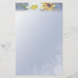 Faded Blue Jeans Stationery