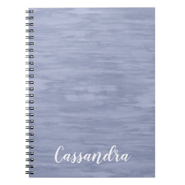 Faded Blue Notebook (Front)