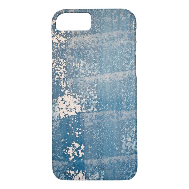 faded blue paint texture Case-Mate iPhone case (Back)