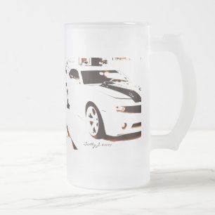 Faded Camaro © copyright 2009 S.J. Frosted Glass Beer Mug