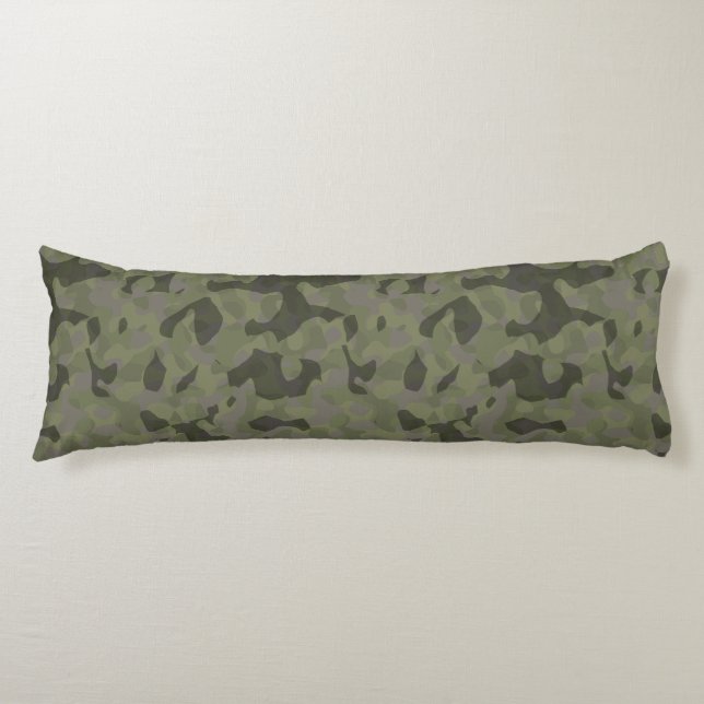 Faded Camo abstract Body Cushion (Front)