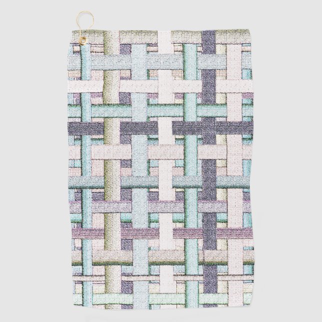 Faded coloured 'chess' in cloth or canvas look (Front)