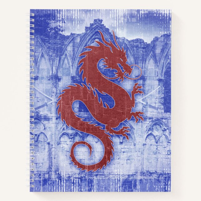 Faded Dragon Notebook (Front)