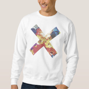 Faded Foral X Sweatshirt By Megaflora