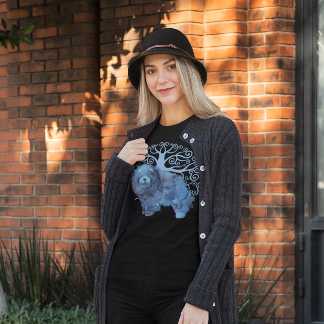 FADED GENES Chow  TREE OF LIFE front and back  Sweatshirt (Creator Uploaded)