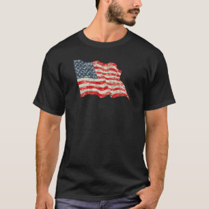 Faded Glory American Flag T-Shirt