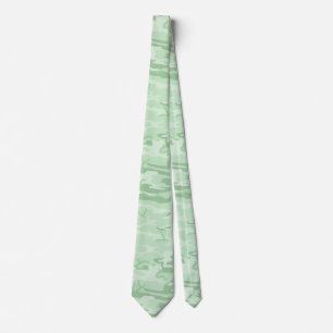 Faded Green Camo Tie