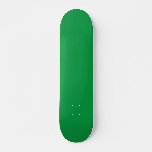 Faded Green,Fern,Forest Green, Skateboard (Front)