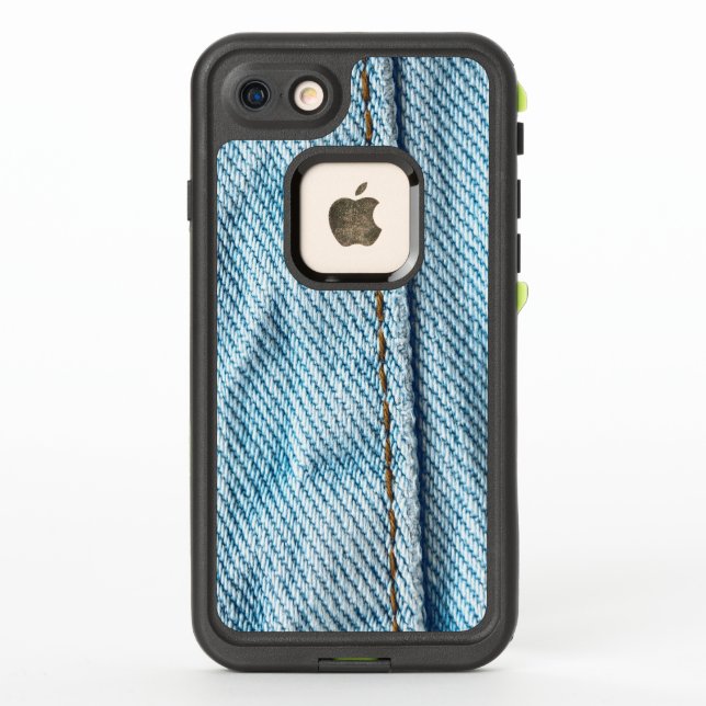 Faded Jeans Pant Leg LifeProof iPhone Case (Back)