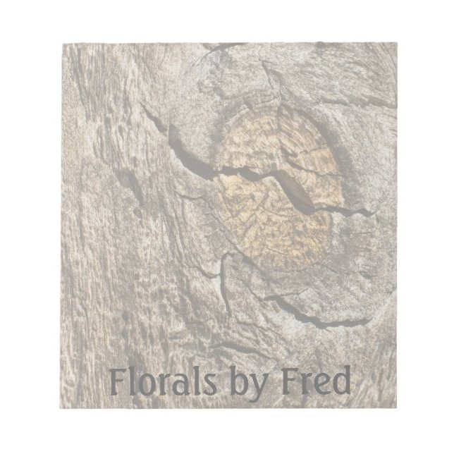 Faded knot Notepad (Front)