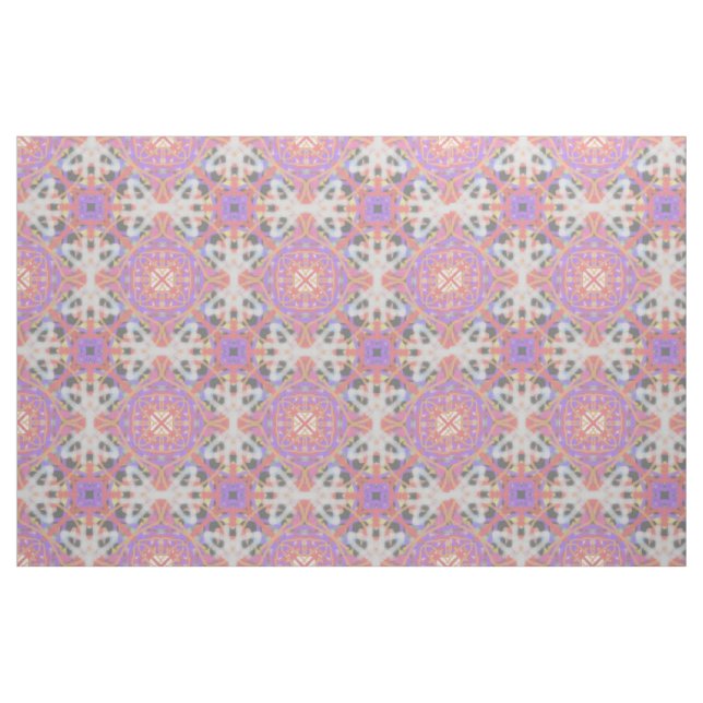 Faded Moroccan Very Large Scale Fabric by KCS (Fat Quarter)