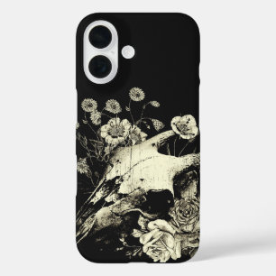 Faded Omen - Gothic Streetwear Design iPhone 16 Case