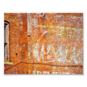 Faded Paint, Fort Madison, Iowa Photo Print