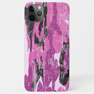 Faded Pink Camo iPhone 11 Pro Max Case
