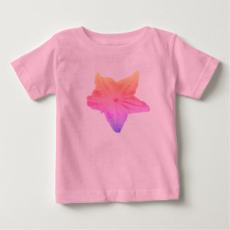 Faded Rainbow Flower on a Pink Tutu Bodysuit