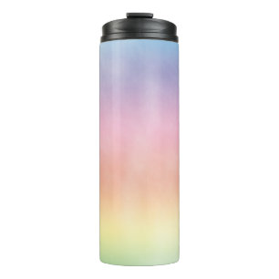 Faded Rainbow Wash Thermal Tumbler