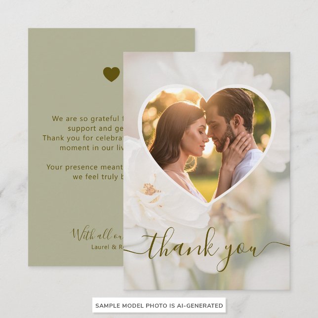 Faded Roses Custom Heart Photo Template Wedding (Creator Uploaded)