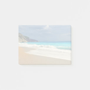 Faded Turquoise Blue Sea Beach Photo Post-it Notes