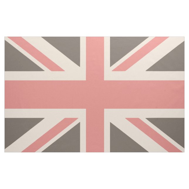 Faded UK United Kingdom Union Jack Flag Fabric (Yard)