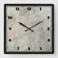 Faded Vintage Paper Parisian Advertisement Collage