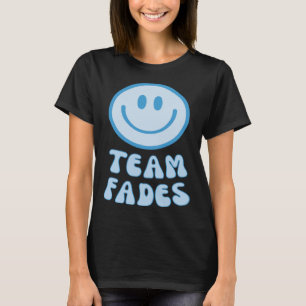 Fades or Braids Gender Reveal Retro - Team Fades P T-Shirt