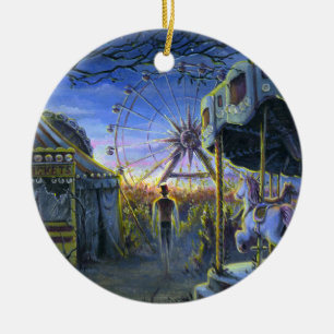 Fading Ceramic Tree Decoration
