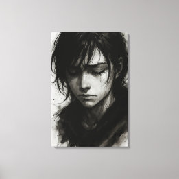 Fading Echoes – Silent Battle Canvas Print