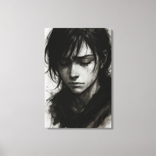 Fading Echoes – Silent Battle Canvas Print