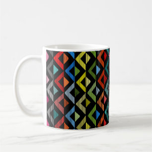 Fading Half-Diamonds  Coffee Mug