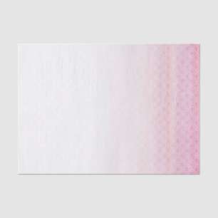 Fading Pink Mermaid Tale Scales Tissue Paper