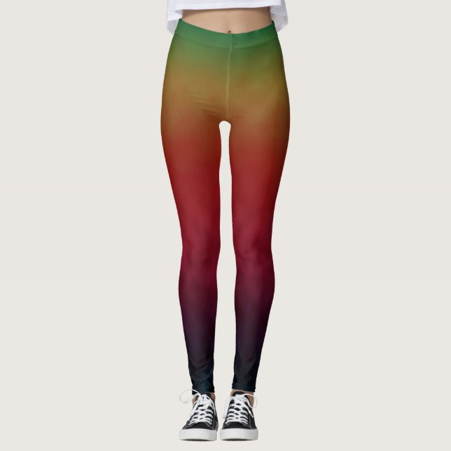 Fading Spectrum Ground Leggings (Front)