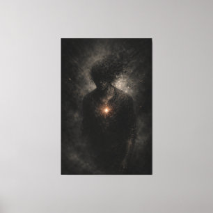 Fading Within – Silent Resistance Canvas Print