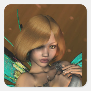 Fae Girl  Sticker