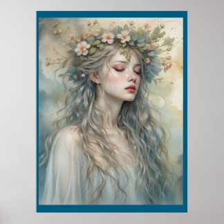 "Fae in Sunrise" Poster