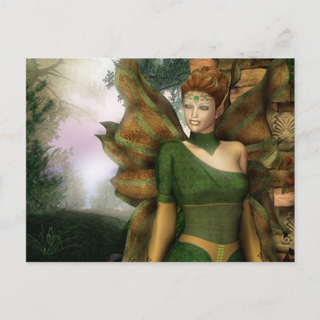 Fae Morning Postcard (Front)
