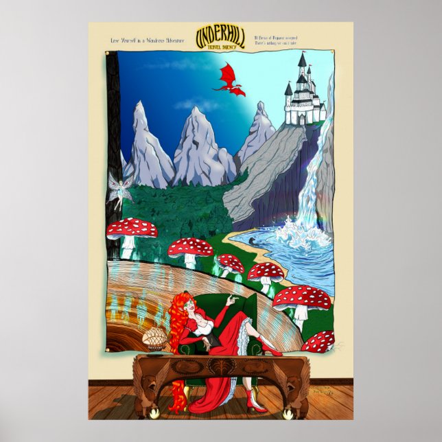 Fae Travel Agency Poster (Front)