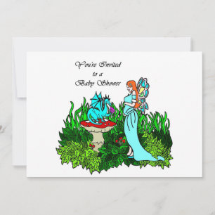 Faerie Baby Shower Invitation