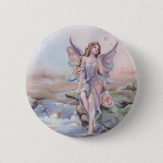 FAERIE BUBBLES by SHARON SHARPE 6 Cm Round Badge