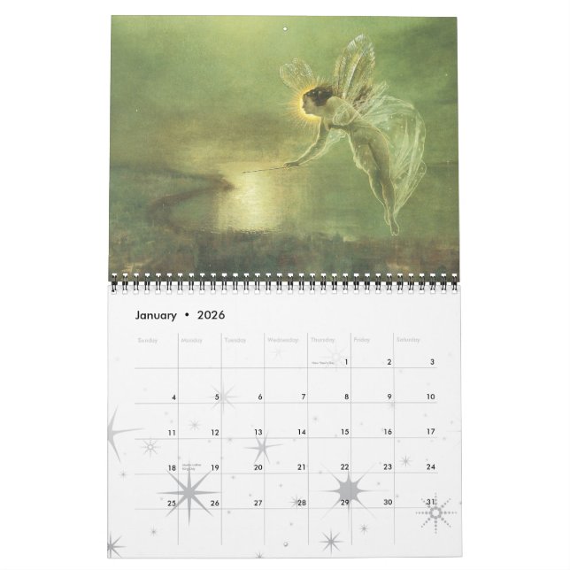 Faerie Calendar (Jan 2026)