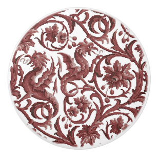 Faerie Dragons Ceramic Knob