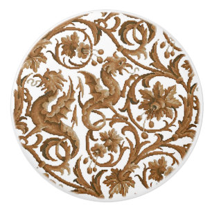 Faerie Dragons Ceramic Knob