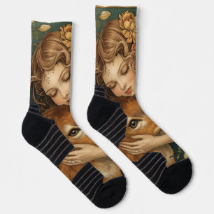 Faerie Embrace-Nature's tender heart Socks