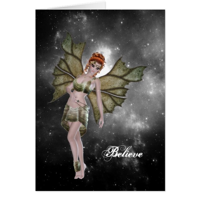 Faerie Fairy Fey Fay Night Sky - Any Use (Front)