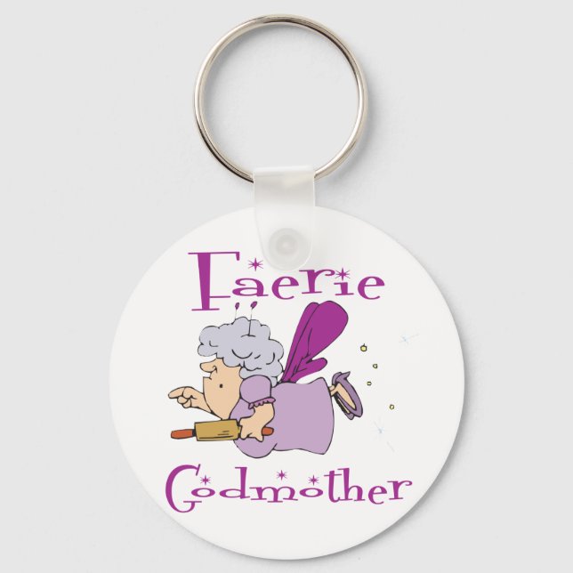 Faerie-Godmother Key Ring (Front)