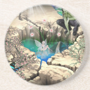 Faerie in Elven Pond Coaster