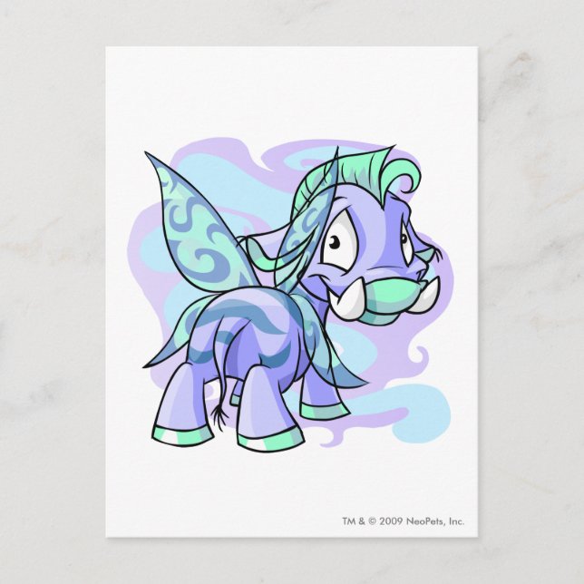 Faerie Moehog Postcard (Front)