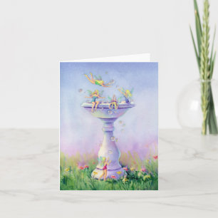 FAERIES BUBBLE BATH by SHARON SHARPE Card
